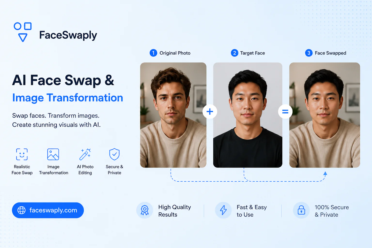 Screenshot 1 of AI Face Swap & Image Transformation