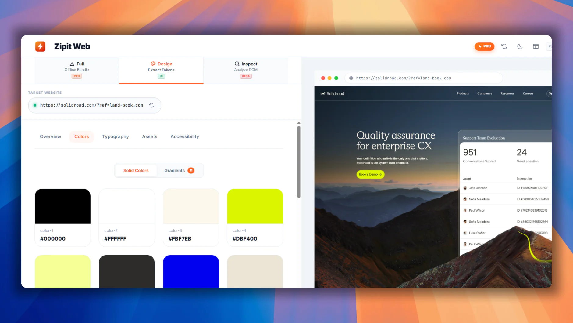 Screenshot 2 of zipitweb