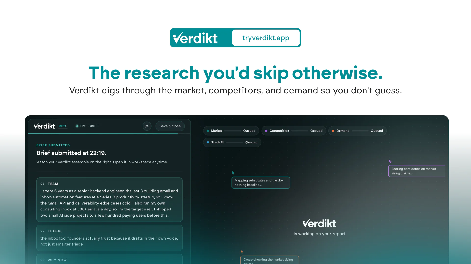 Screenshot 2 of Verdikt