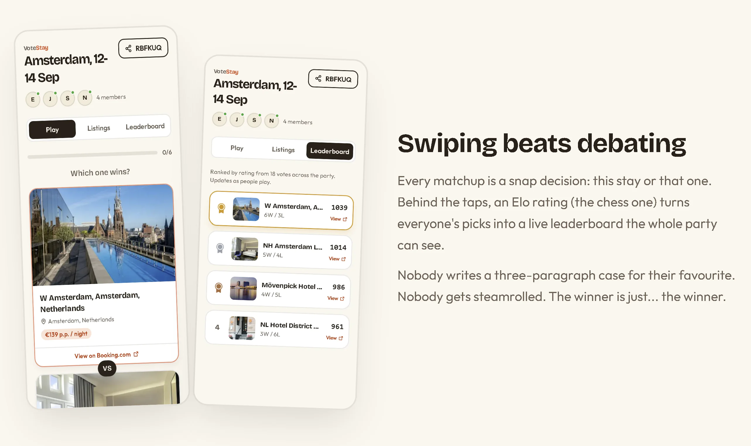 Screenshot 2 of VoteStay