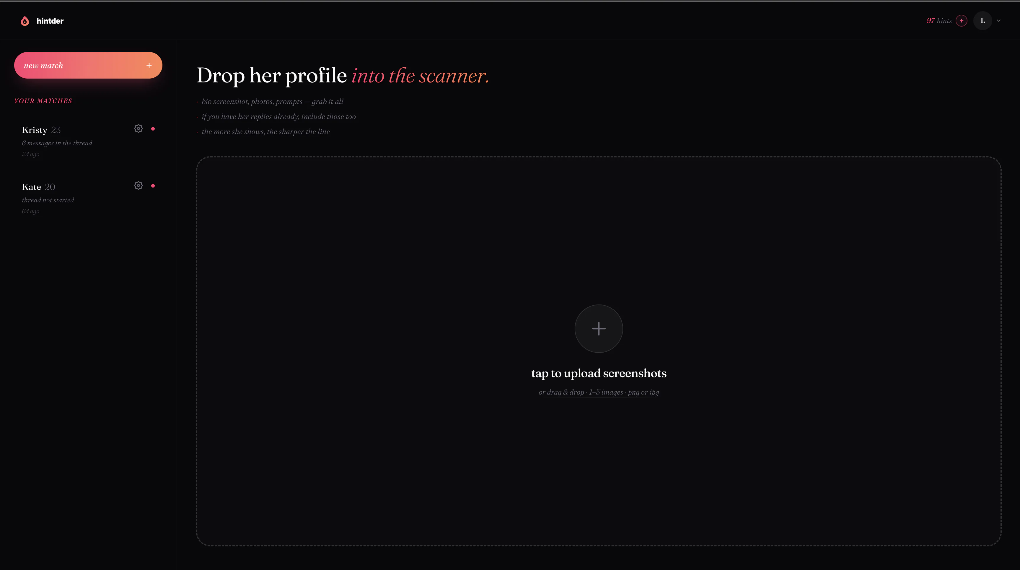 Screenshot 4 of Hintder