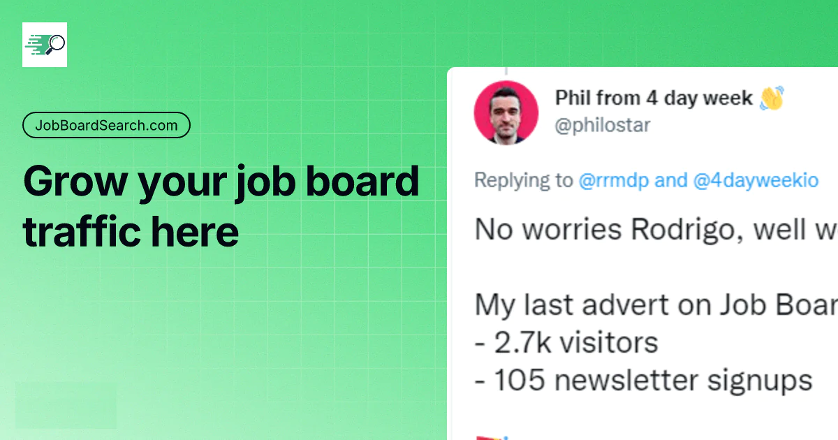 Screenshot of JobBoardSearch 🔎