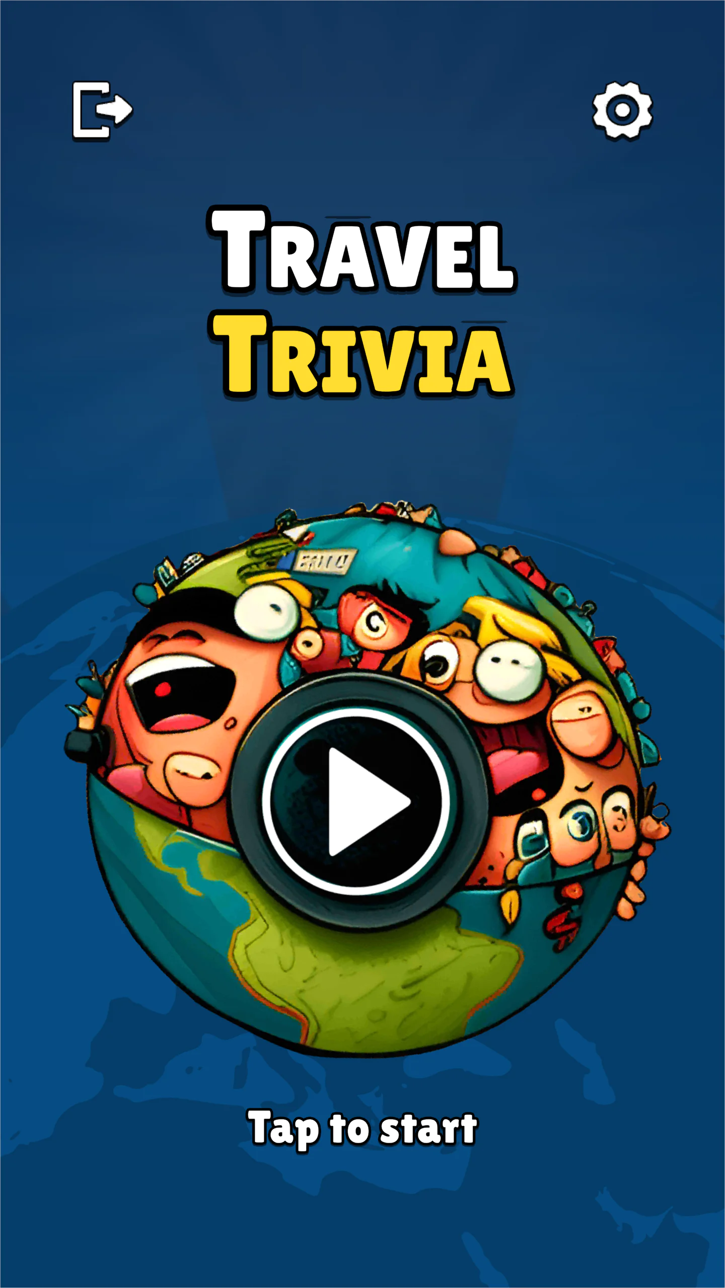 Screenshot of Travel Trivia