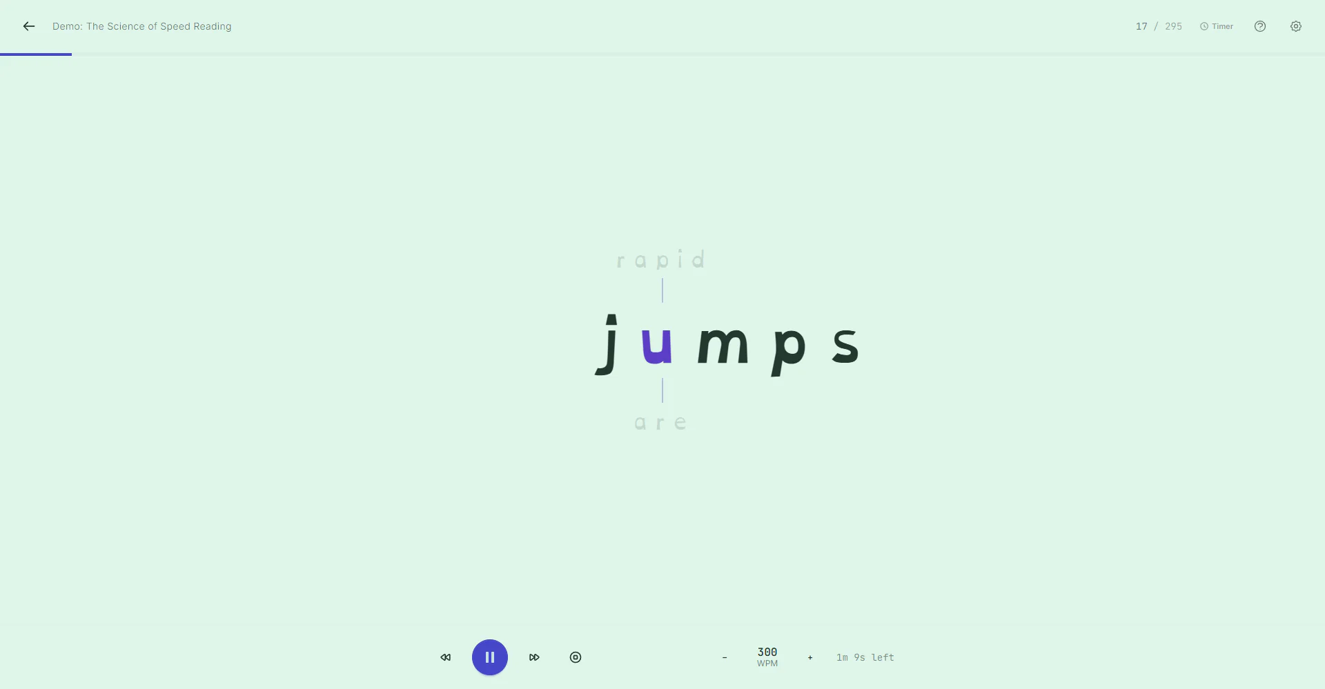 Screenshot of Speeedy