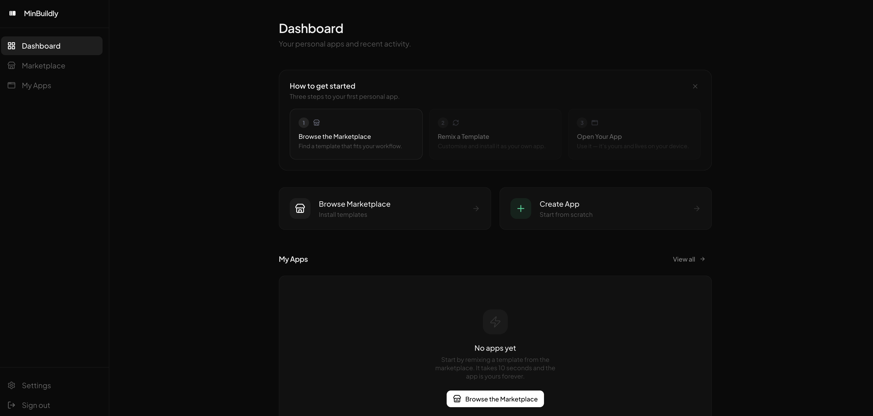 Screenshot 4 of MinBuildly