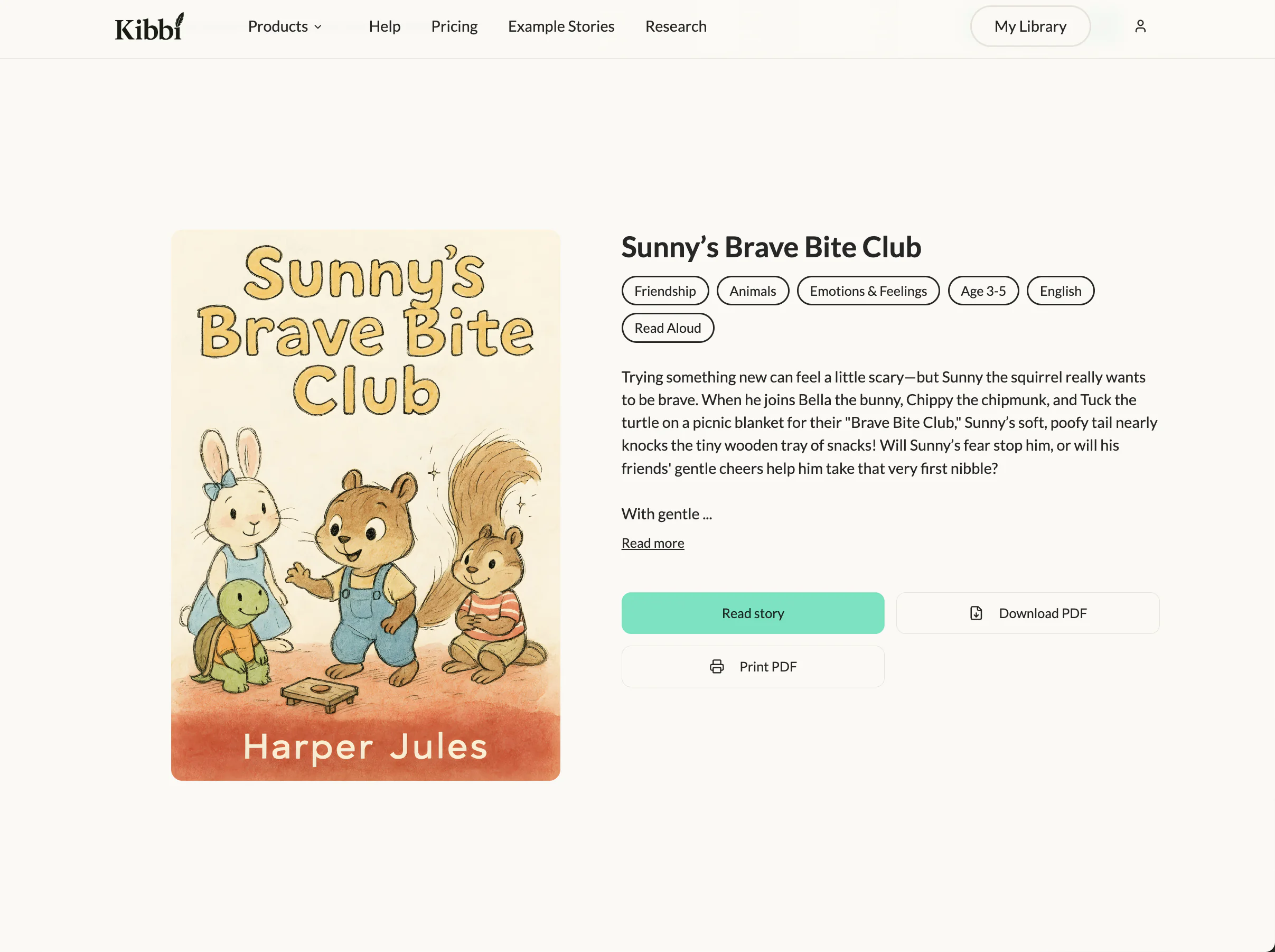 Screenshot of Kibbi
