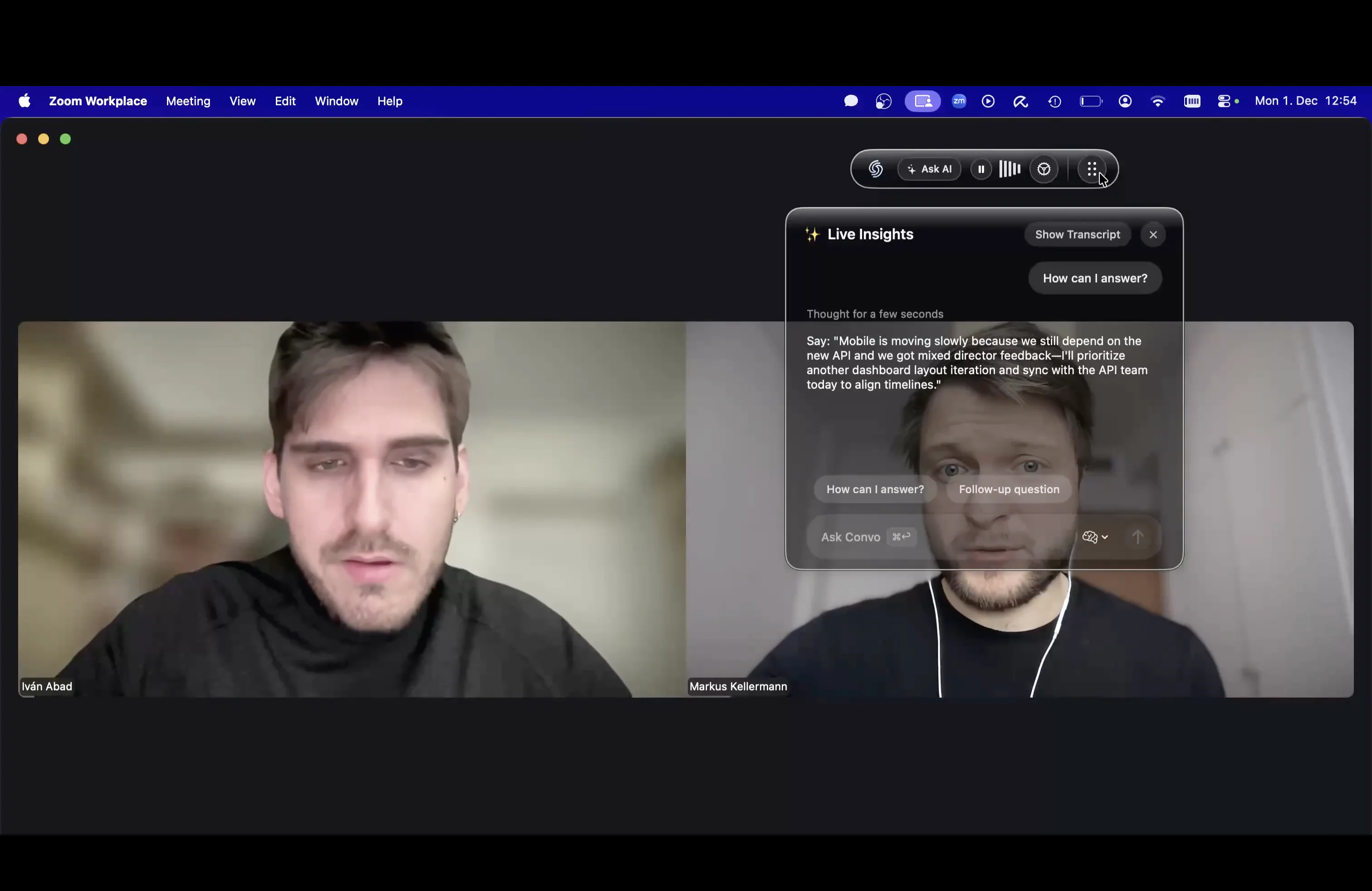 Screenshot 1 of Convo