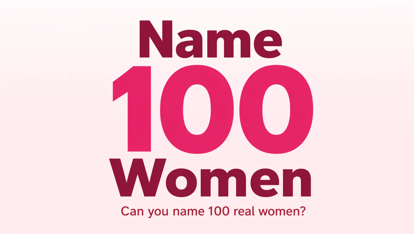 Screenshot 1 of Name 100 Women Game