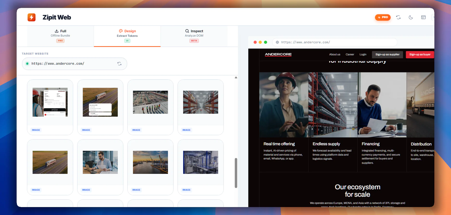 Screenshot 4 of zipitweb