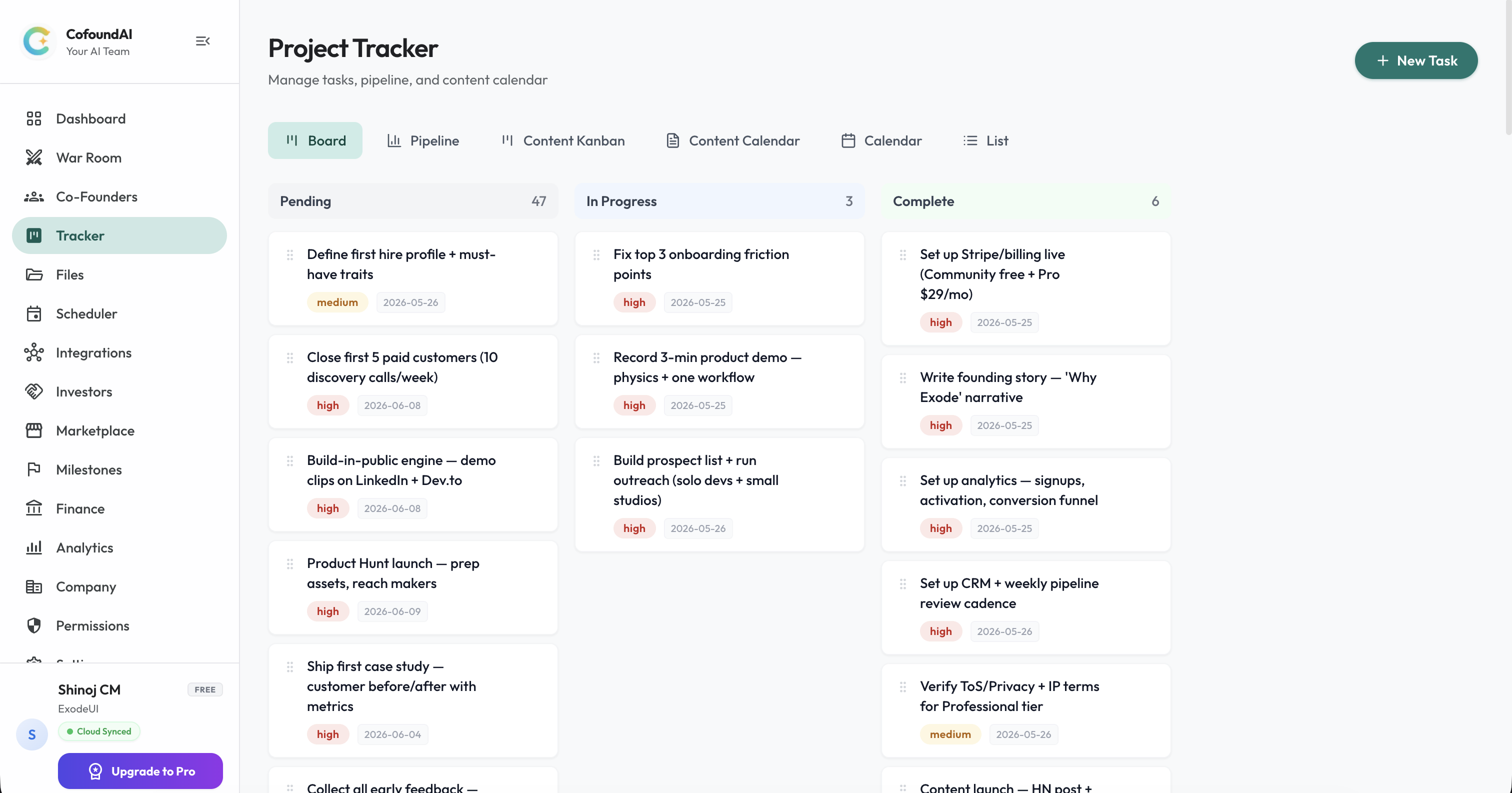Screenshot 3 of CoFoundAi