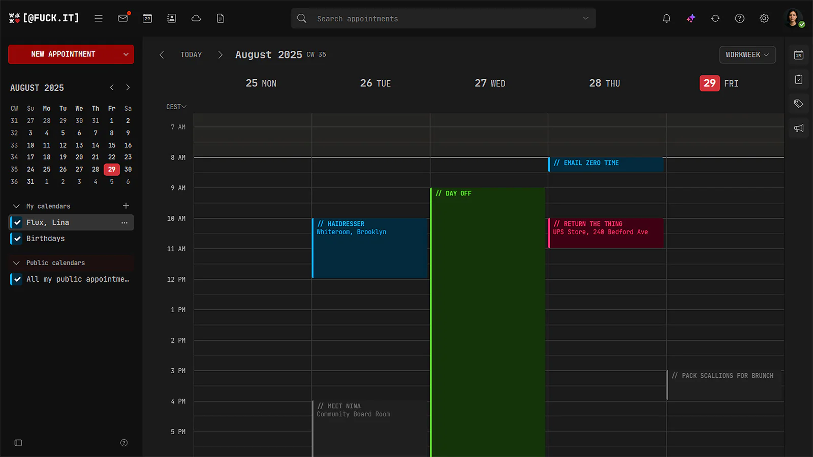 Screenshot 4 of @fuck.it email