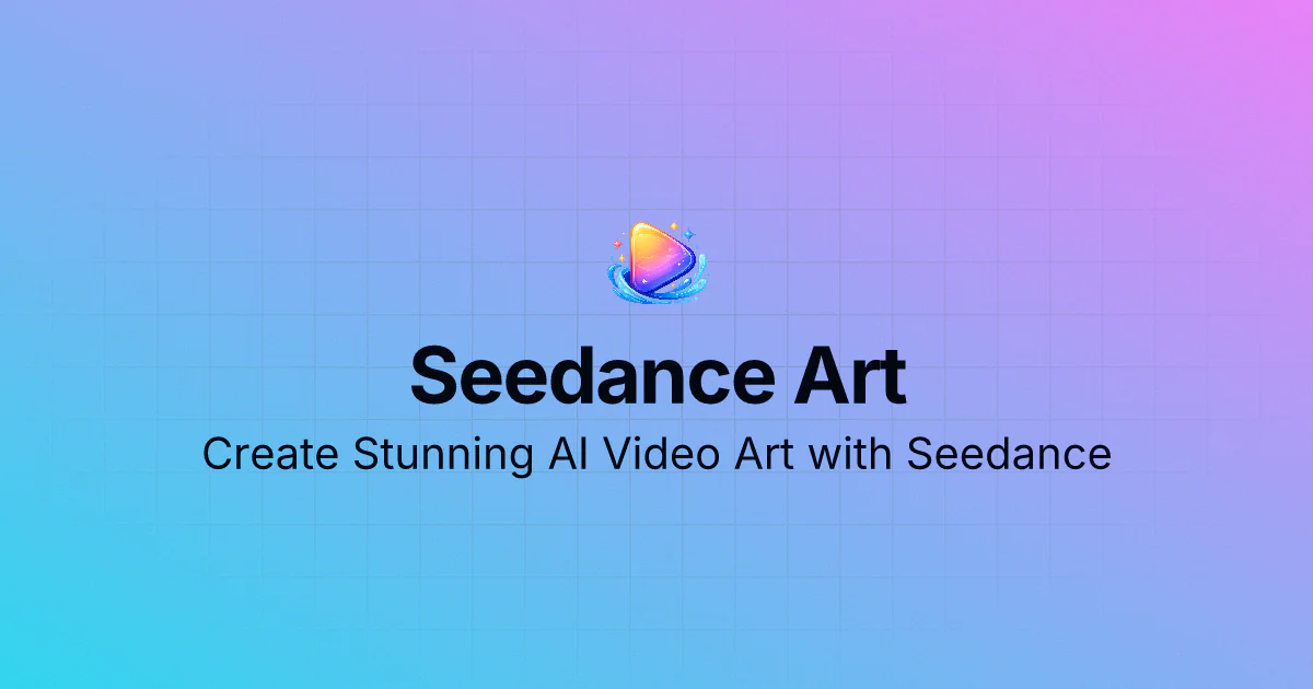 Screenshot of Seedance Art