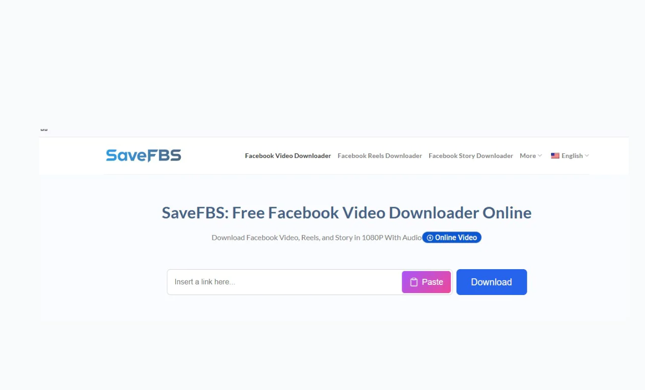 Screenshot of Save FBS