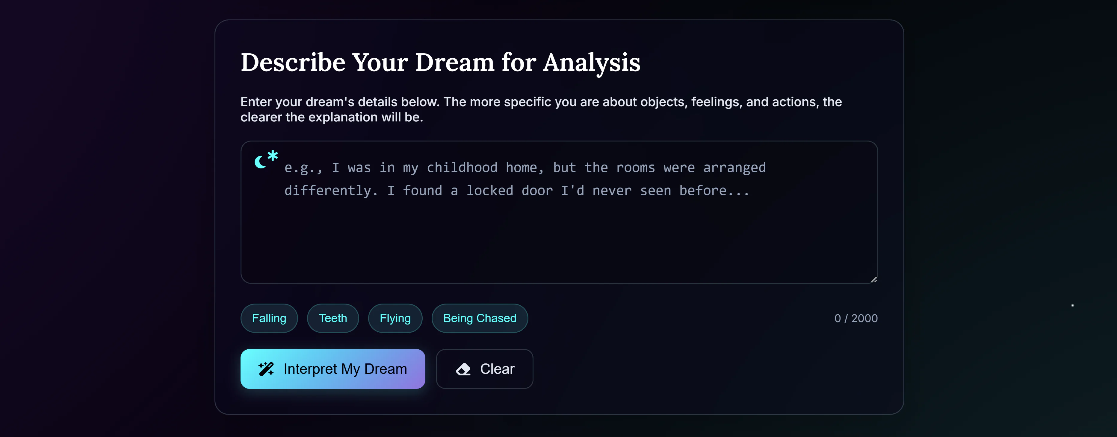 Screenshot of SomniaScope