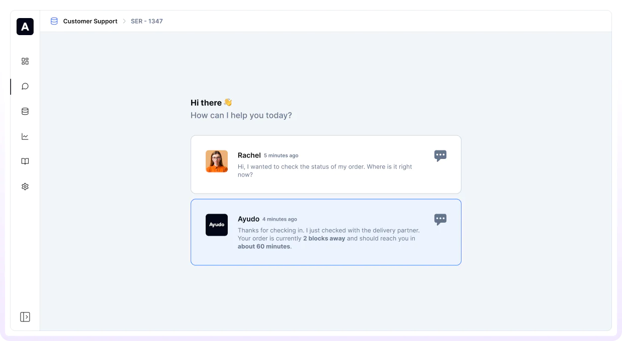 Screenshot of Ayudo
