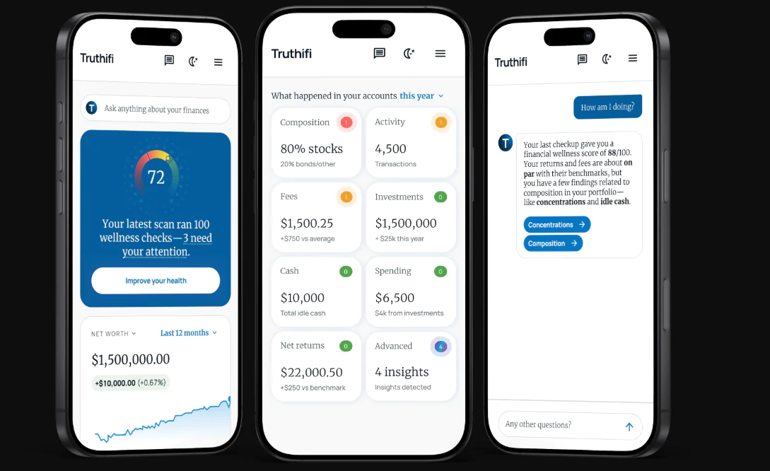 Screenshot of Truthifi