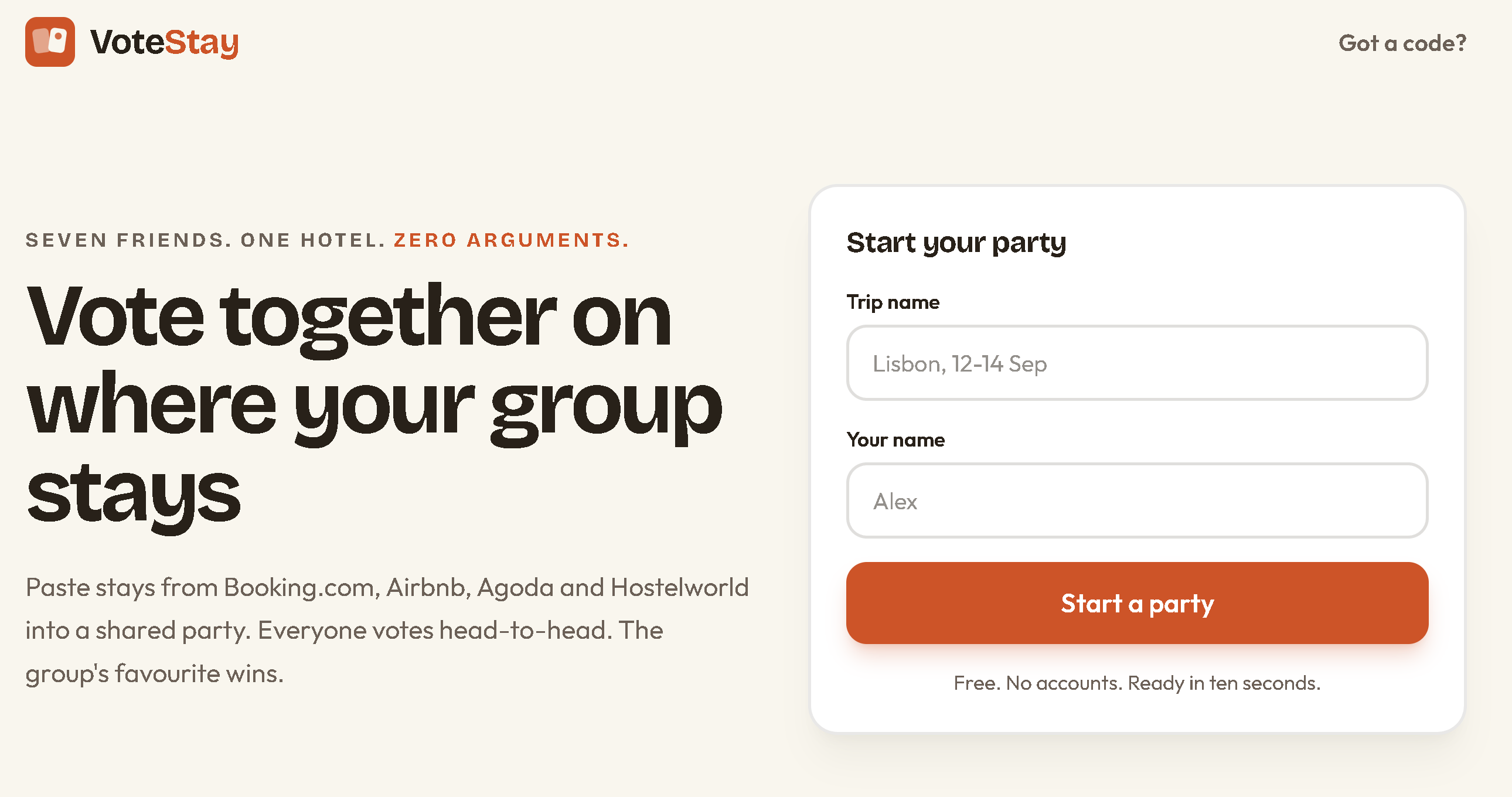 Screenshot 3 of VoteStay