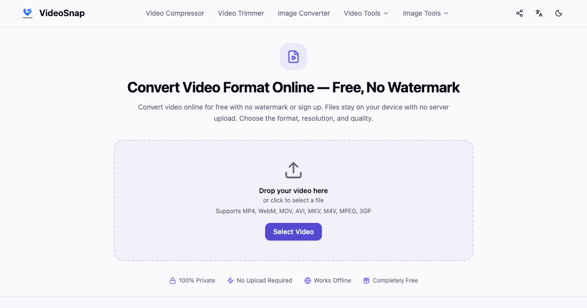 Screenshot 1 of VideoSnap