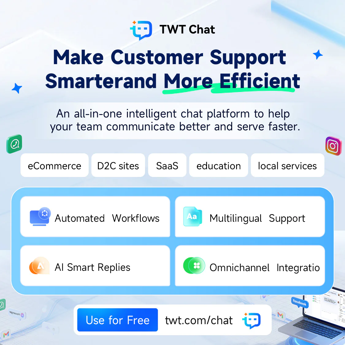 Screenshot of TWT Chat