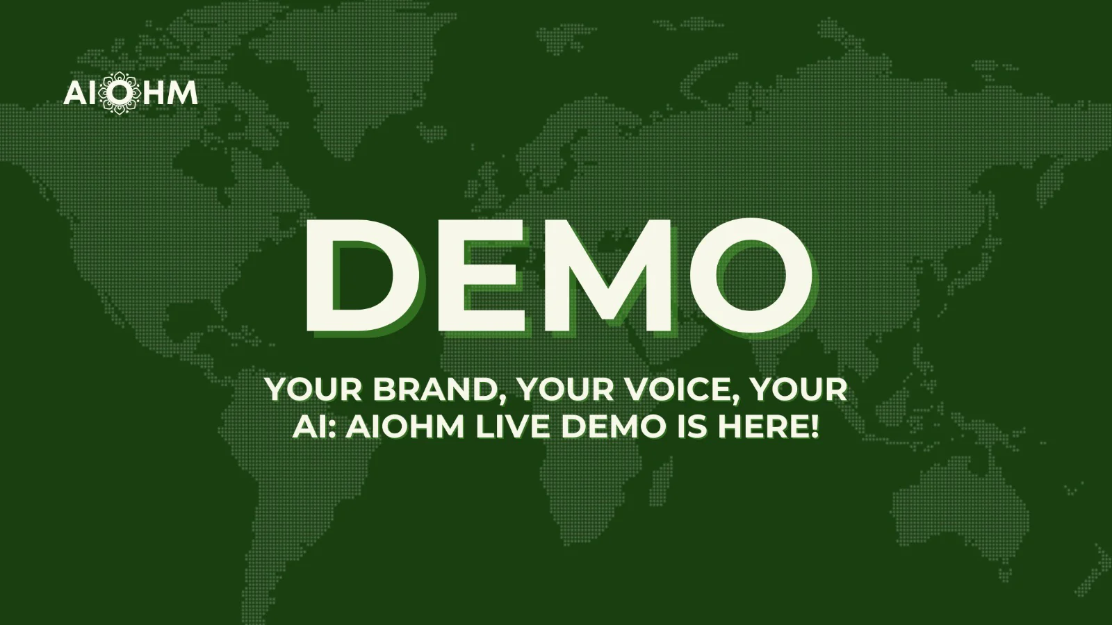 Screenshot of AIOHM Platform