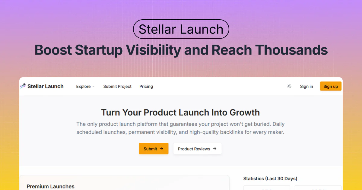 Screenshot of Stellar Launch