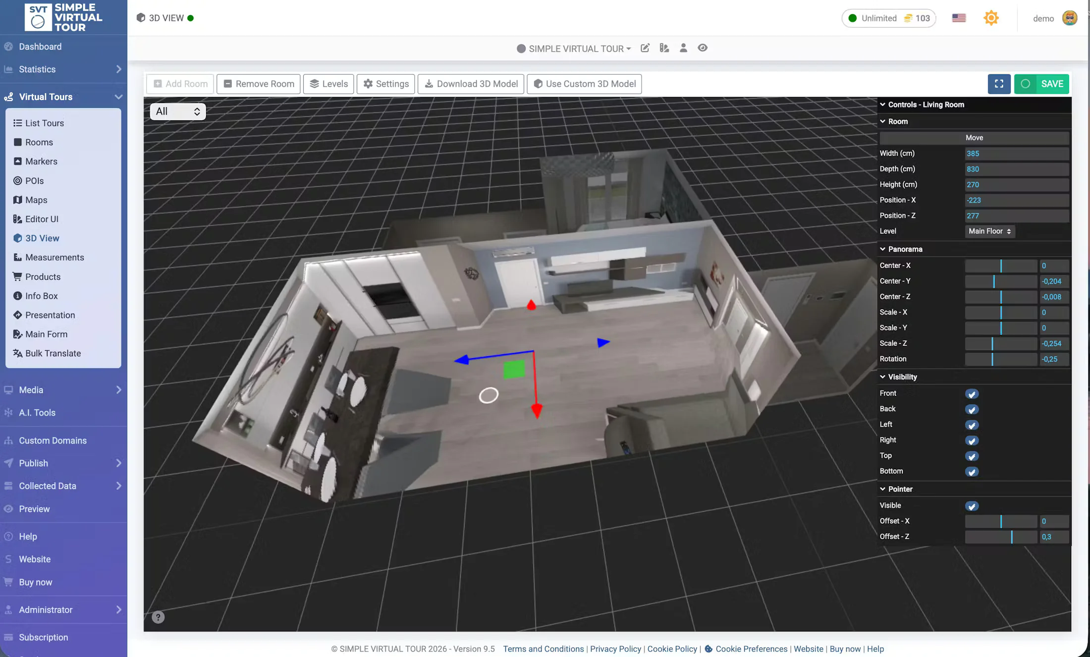 Screenshot 4 of Simple Virtual Tour