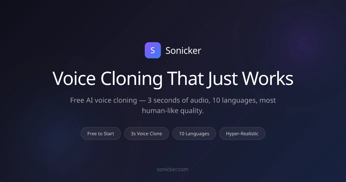 Screenshot of Sonicker