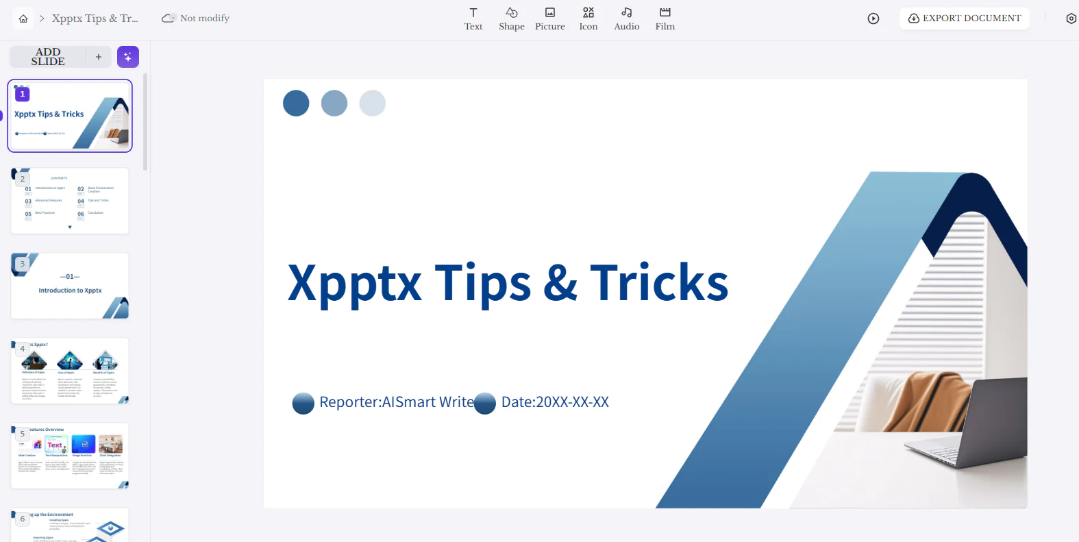 Screenshot 4 of Xpptx