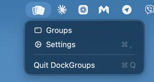 Screenshot 3 of Dock Groups