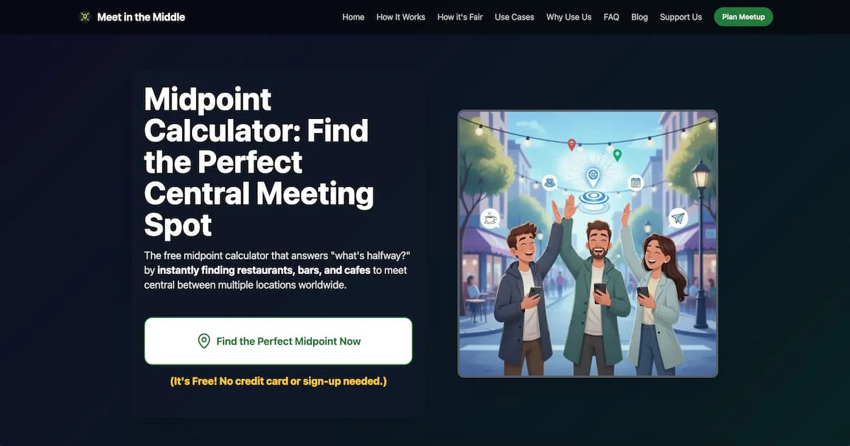 Screenshot of Meet In The Middle