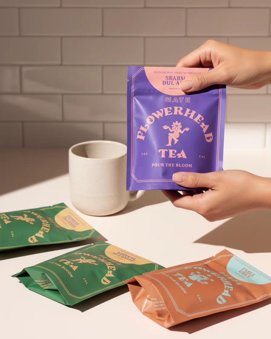 Screenshot of Teal Packaging