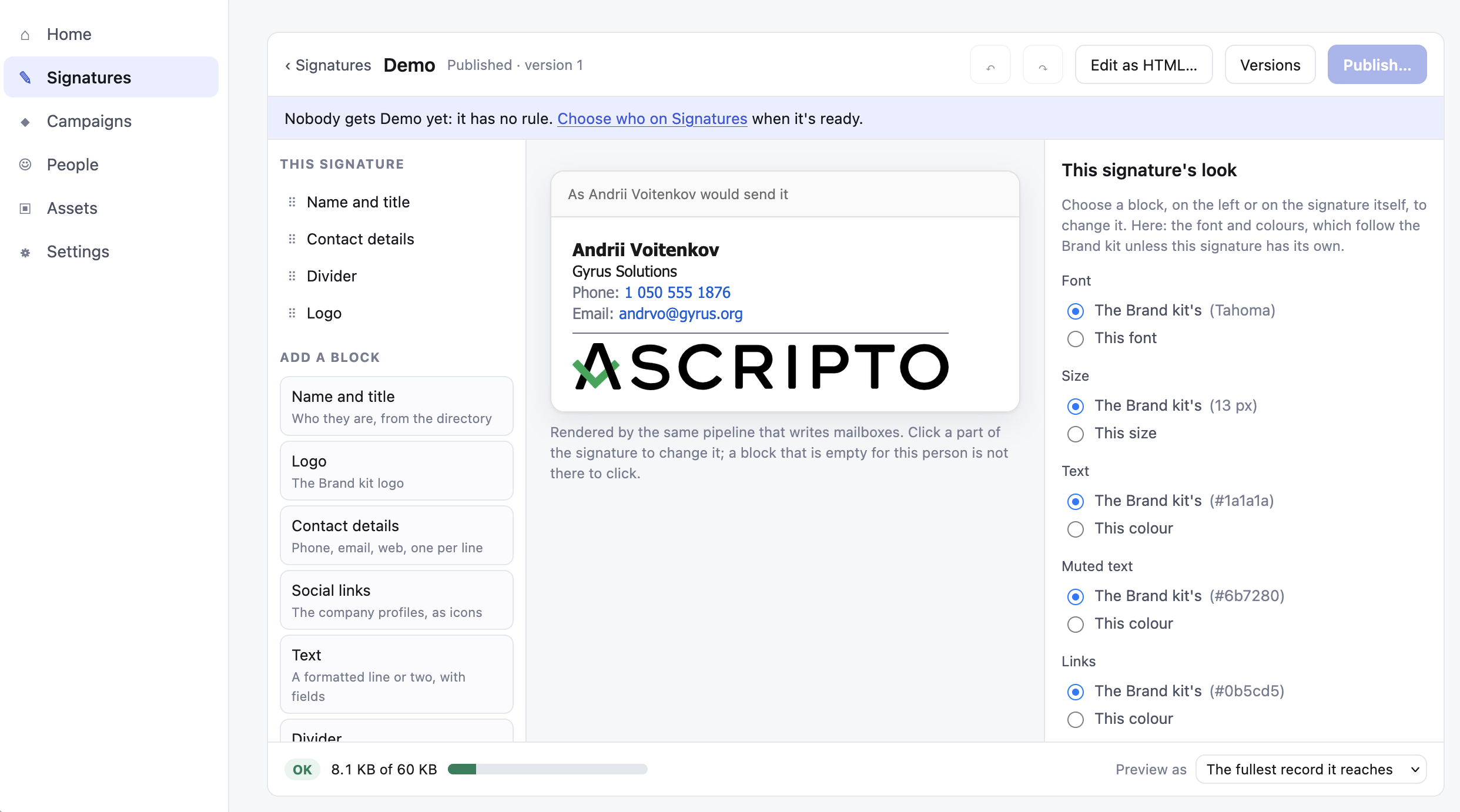 Screenshot 2 of Ascripto