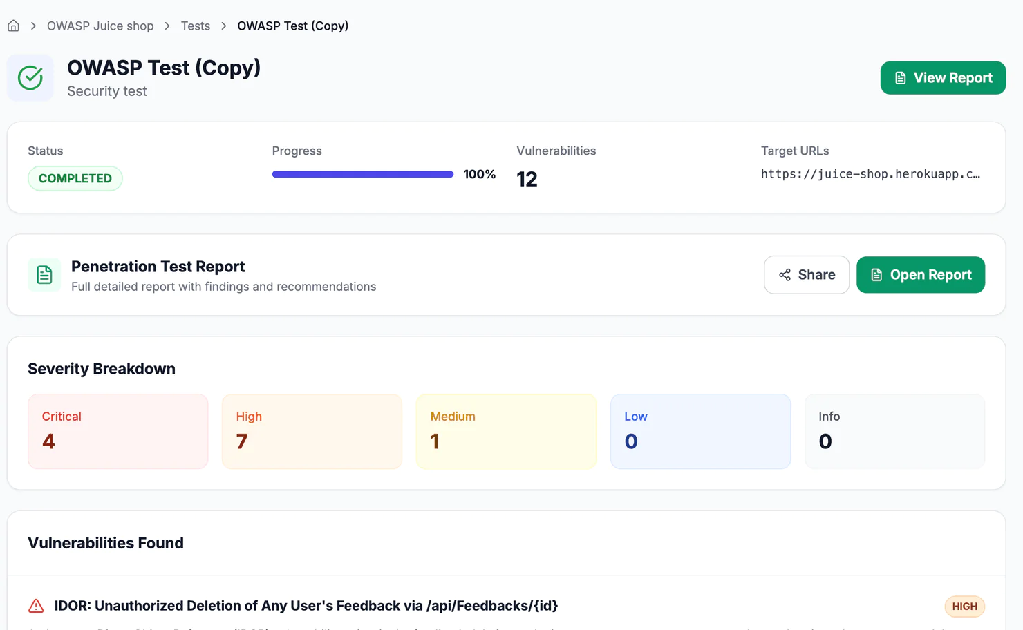 Screenshot 2 of Penetrify