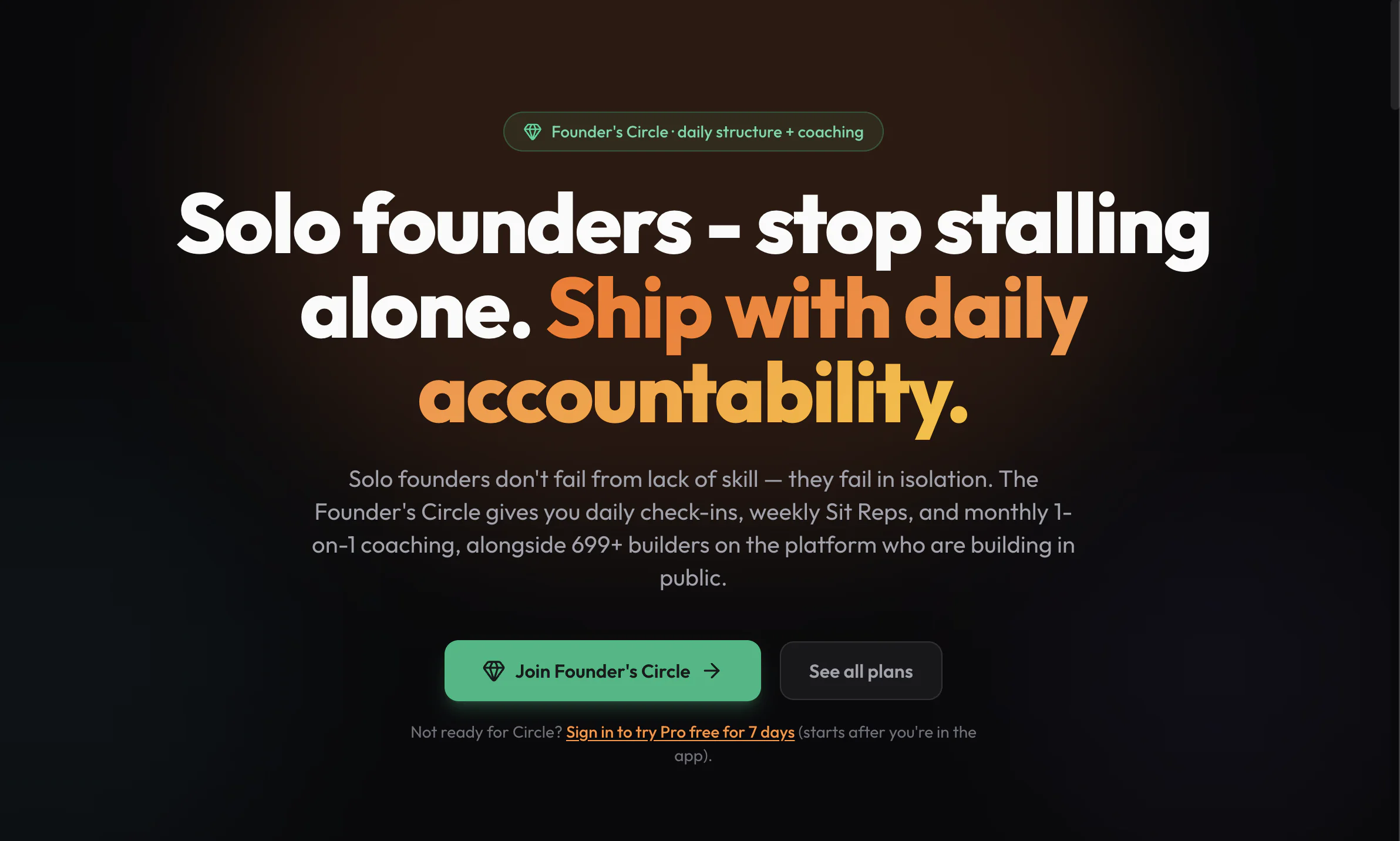 Screenshot of Builders