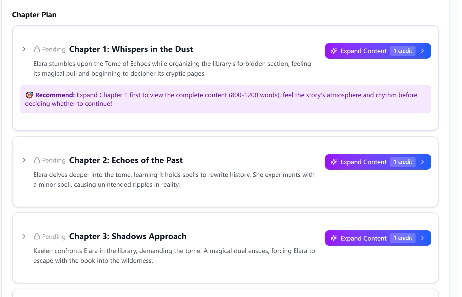 Screenshot 3 of AI Story Writer