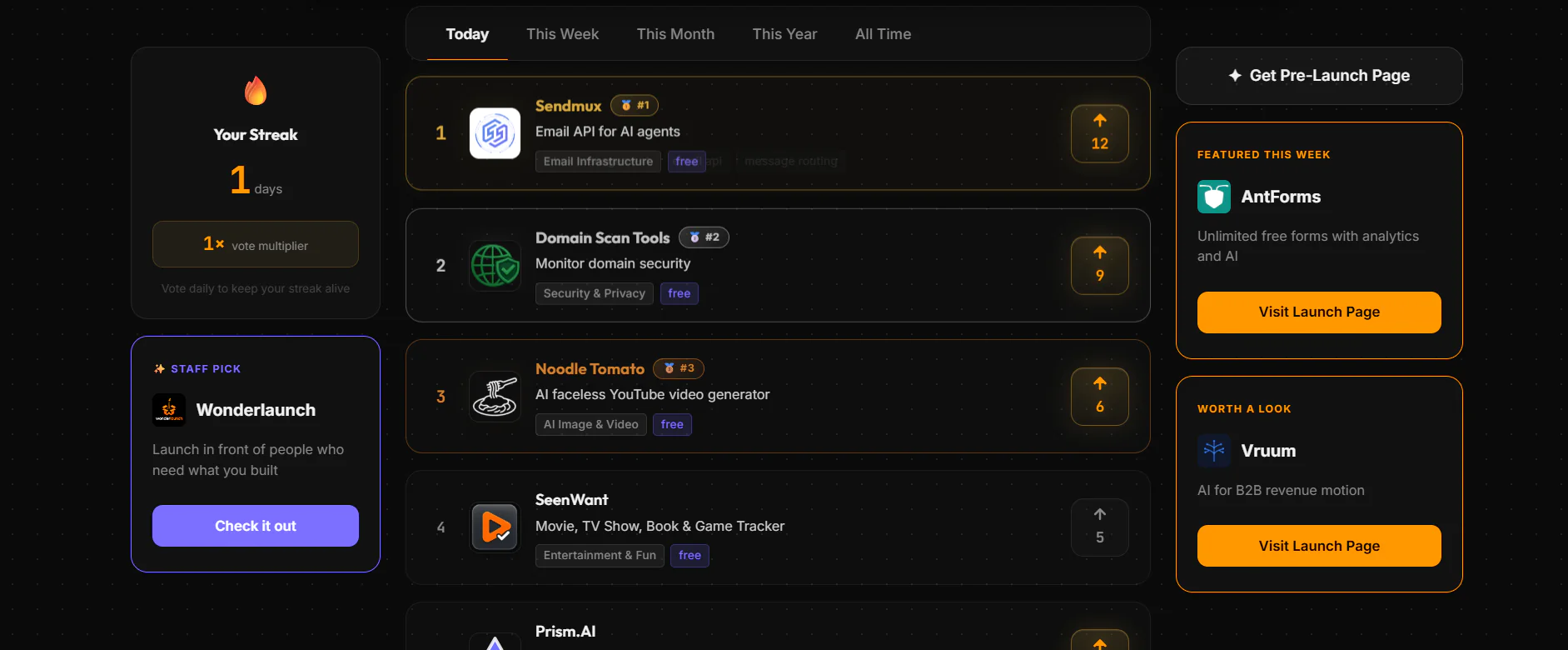 Screenshot 2 of WonderLaunch