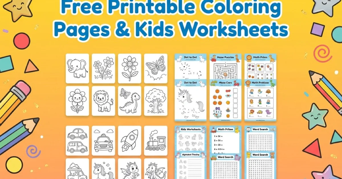 Screenshot 1 of Funboxie: Free Printable Coloring Pages