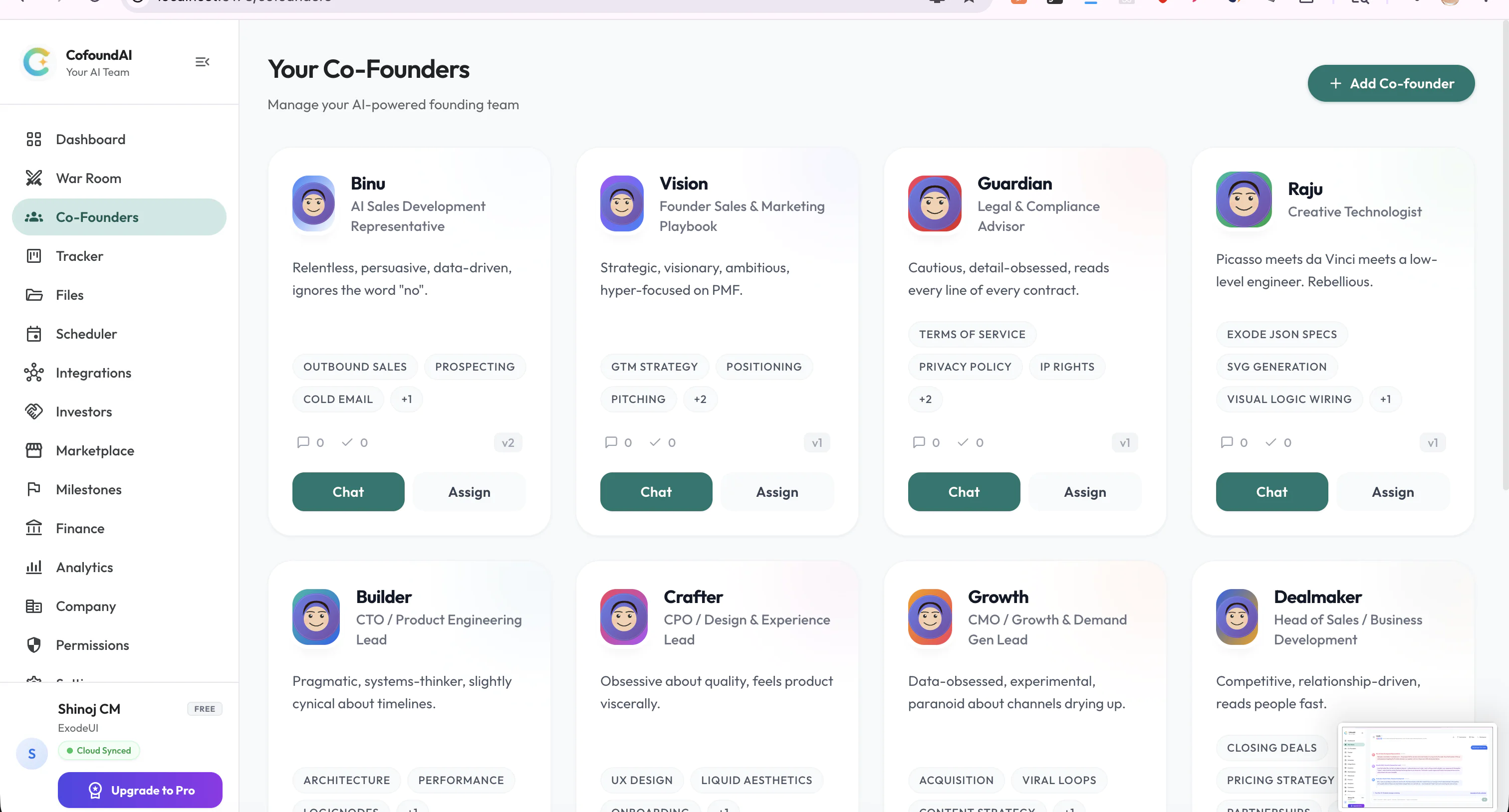 Screenshot 5 of CoFoundAi