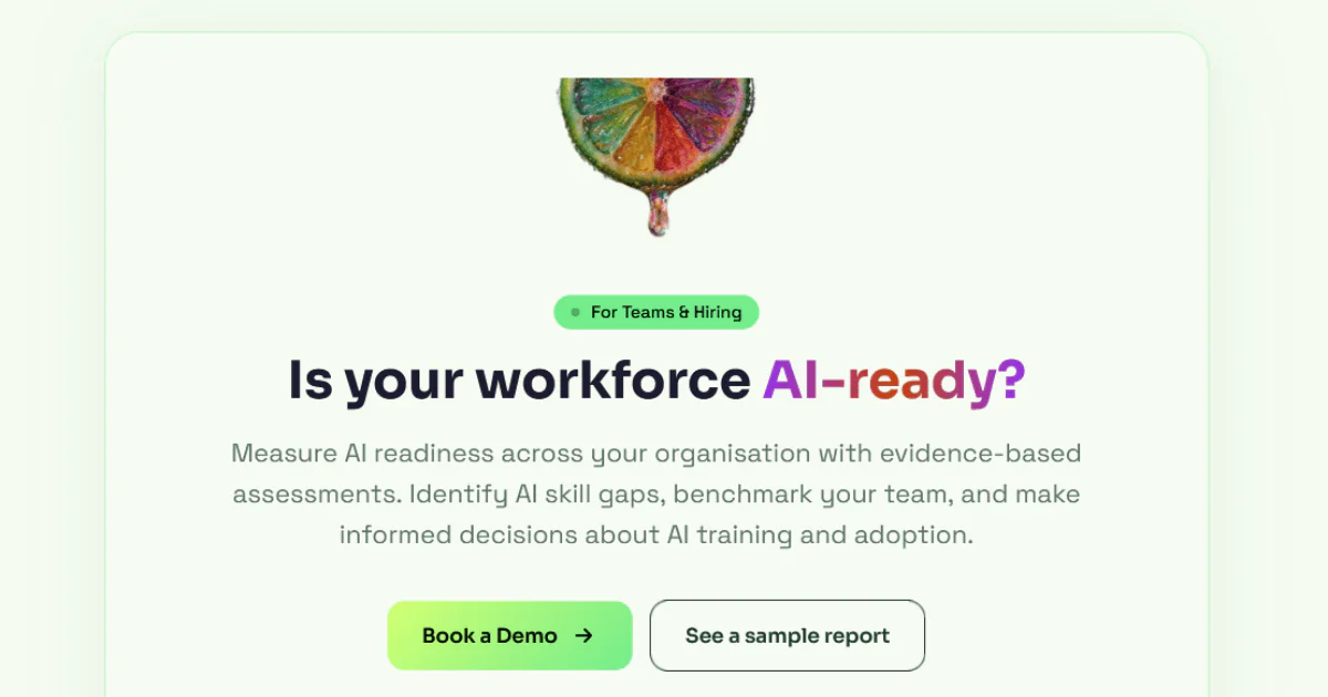 Screenshot 3 of AISA (aisa.to) AI Fluency Assessment