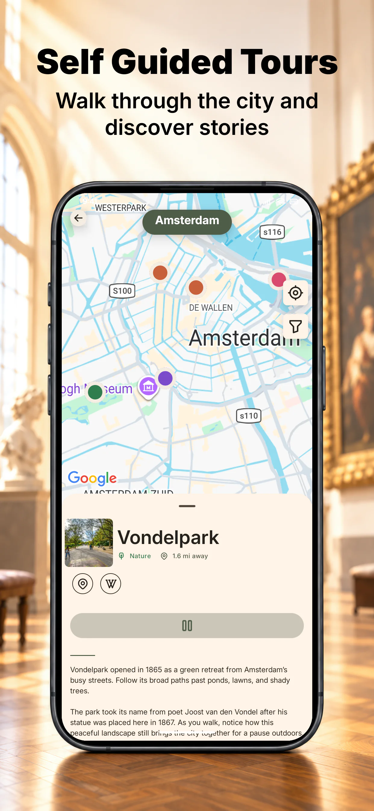 Screenshot 2 of Voyager: Audio Guide & Self-Guided Tour