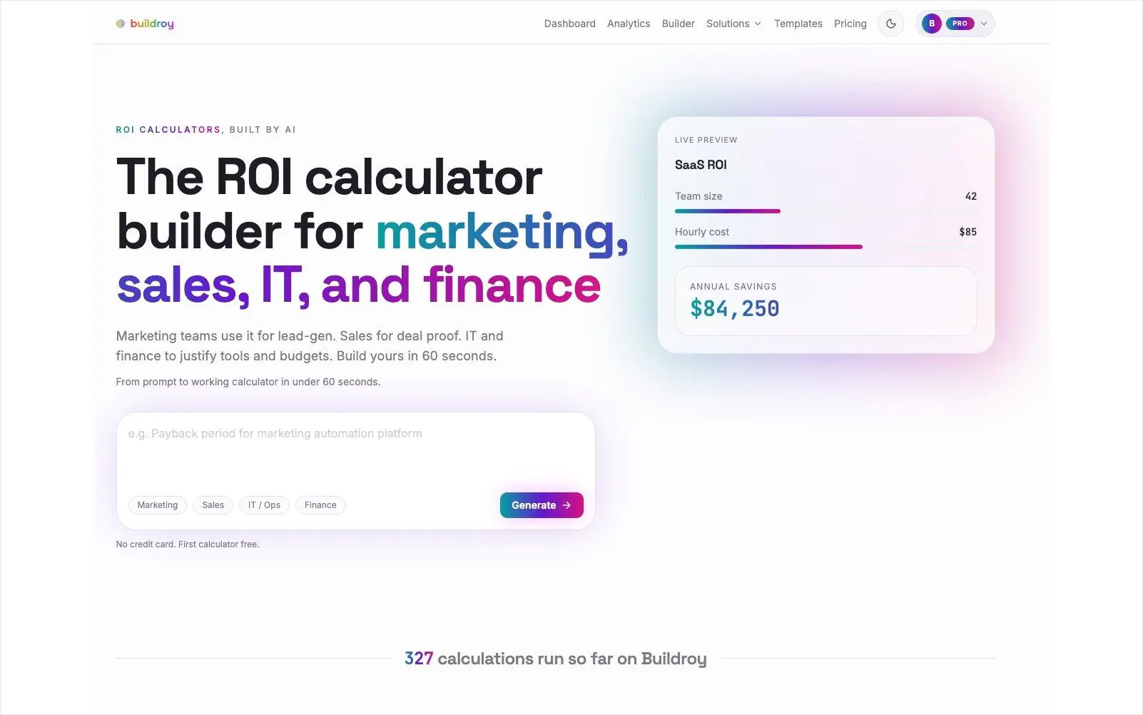 Screenshot 1 of BuildRoy