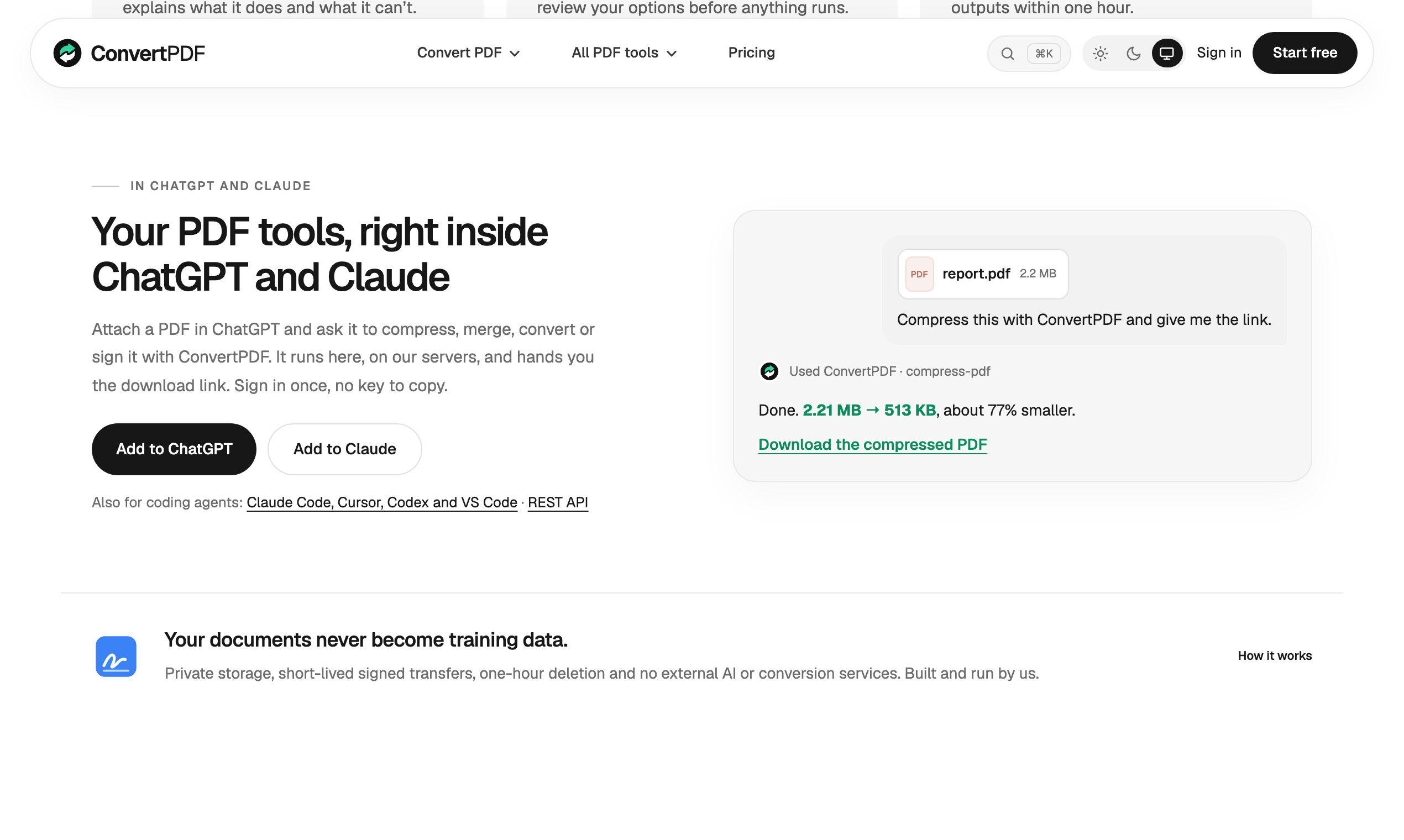 Screenshot 2 of ConvertPDF