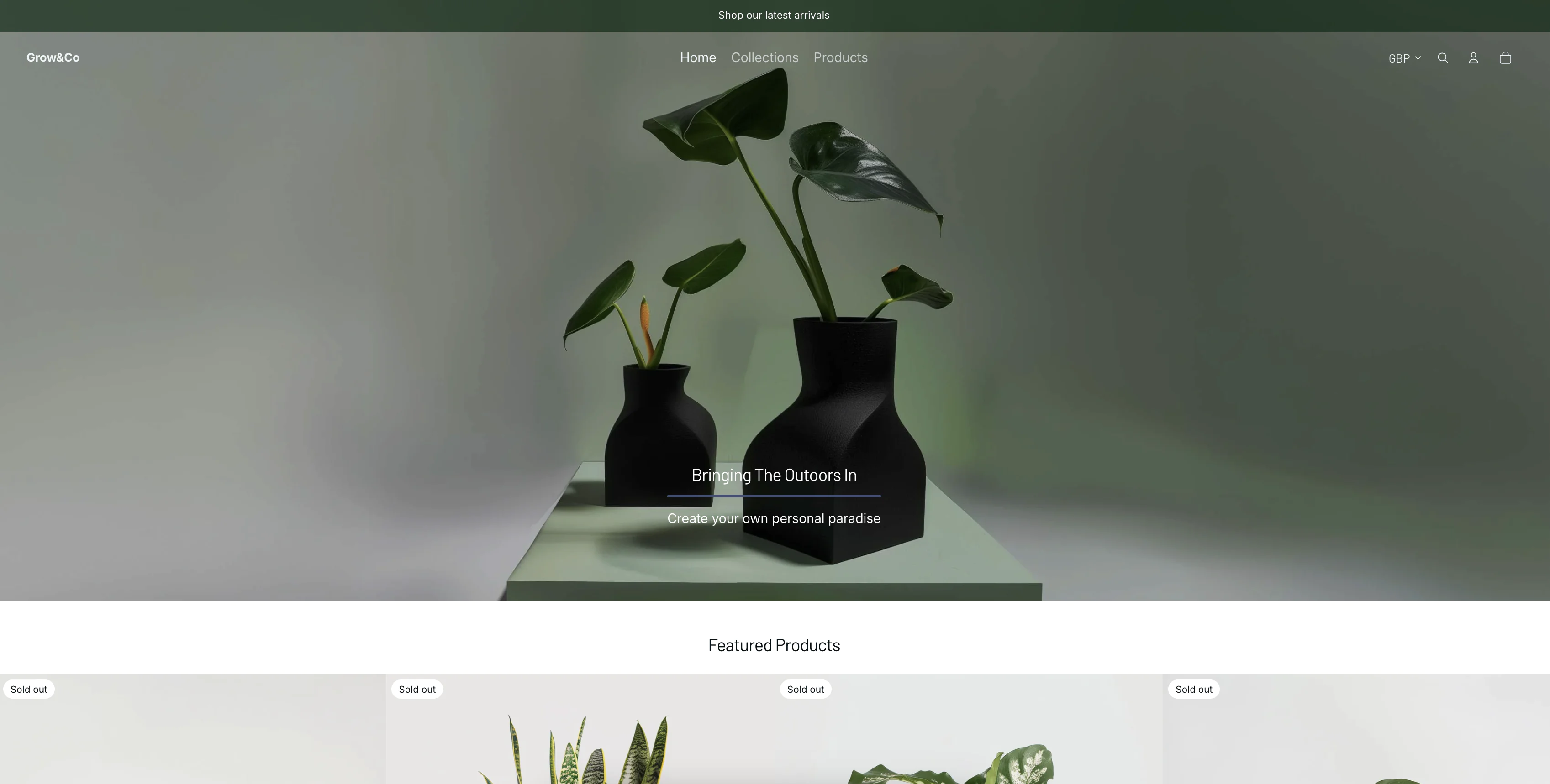 Screenshot of Grow&Co