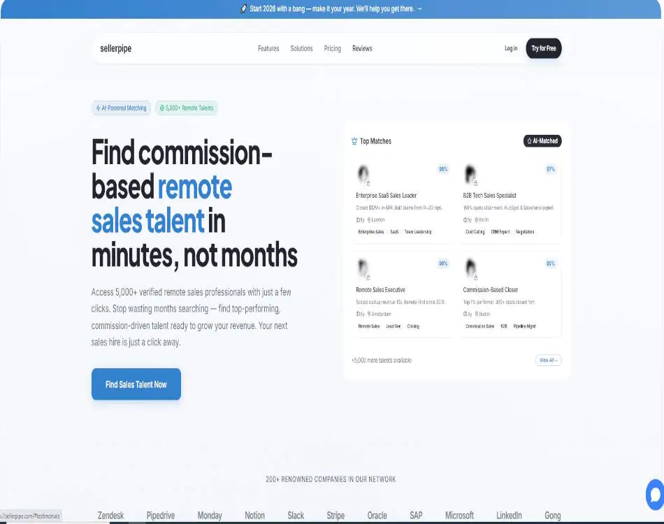 Screenshot of Sellerpipe