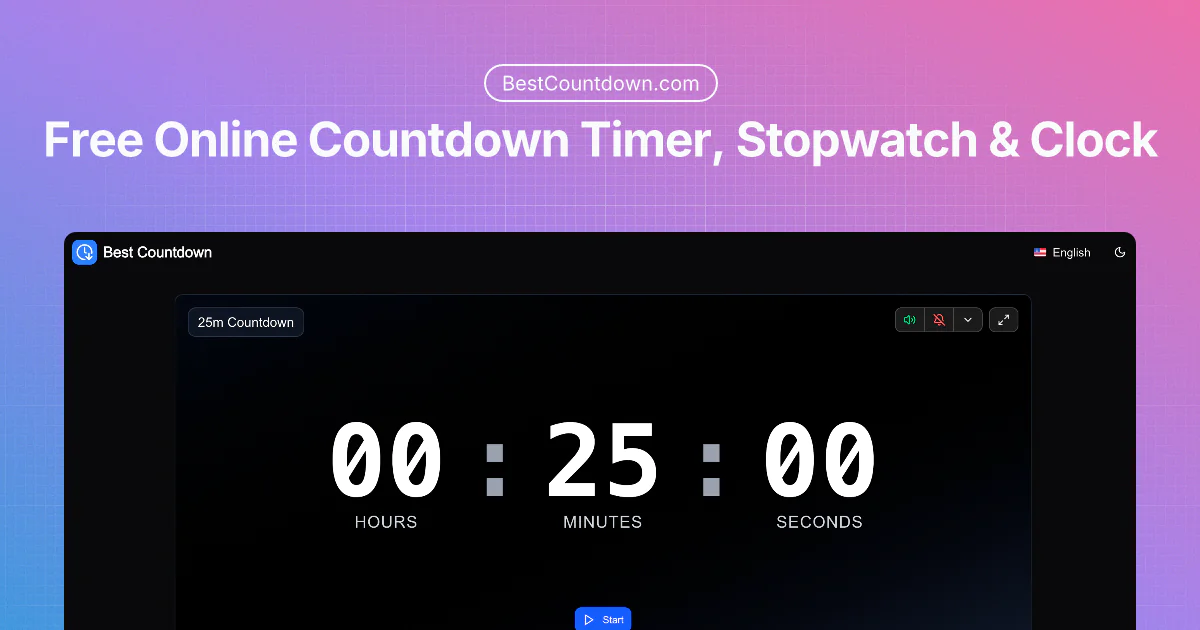 Screenshot of Best Countdown