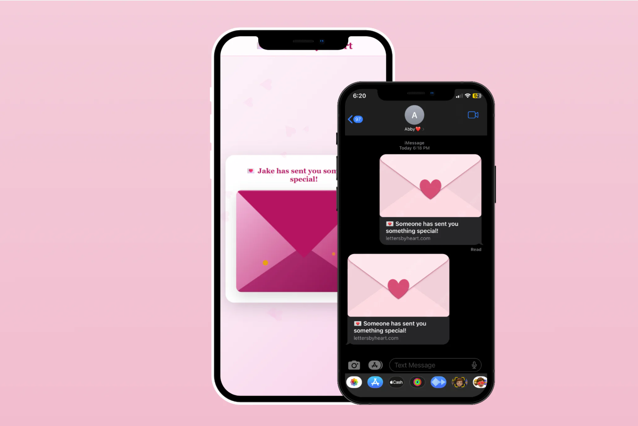 Screenshot of Letters By Heart