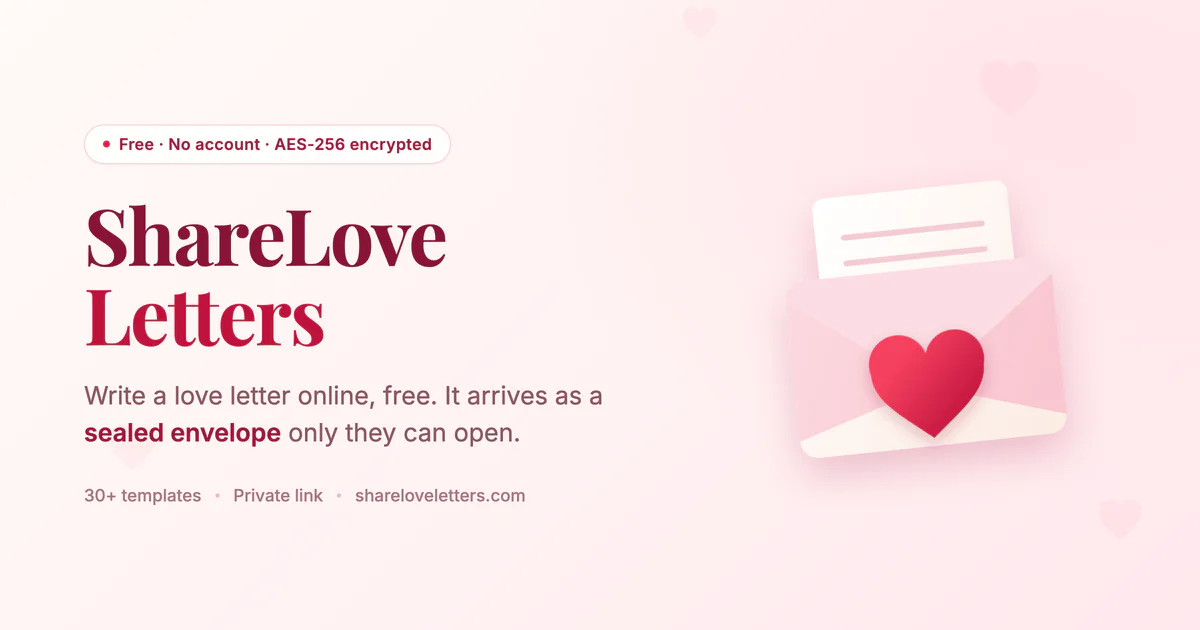 Screenshot 1 of ShareLove Letters