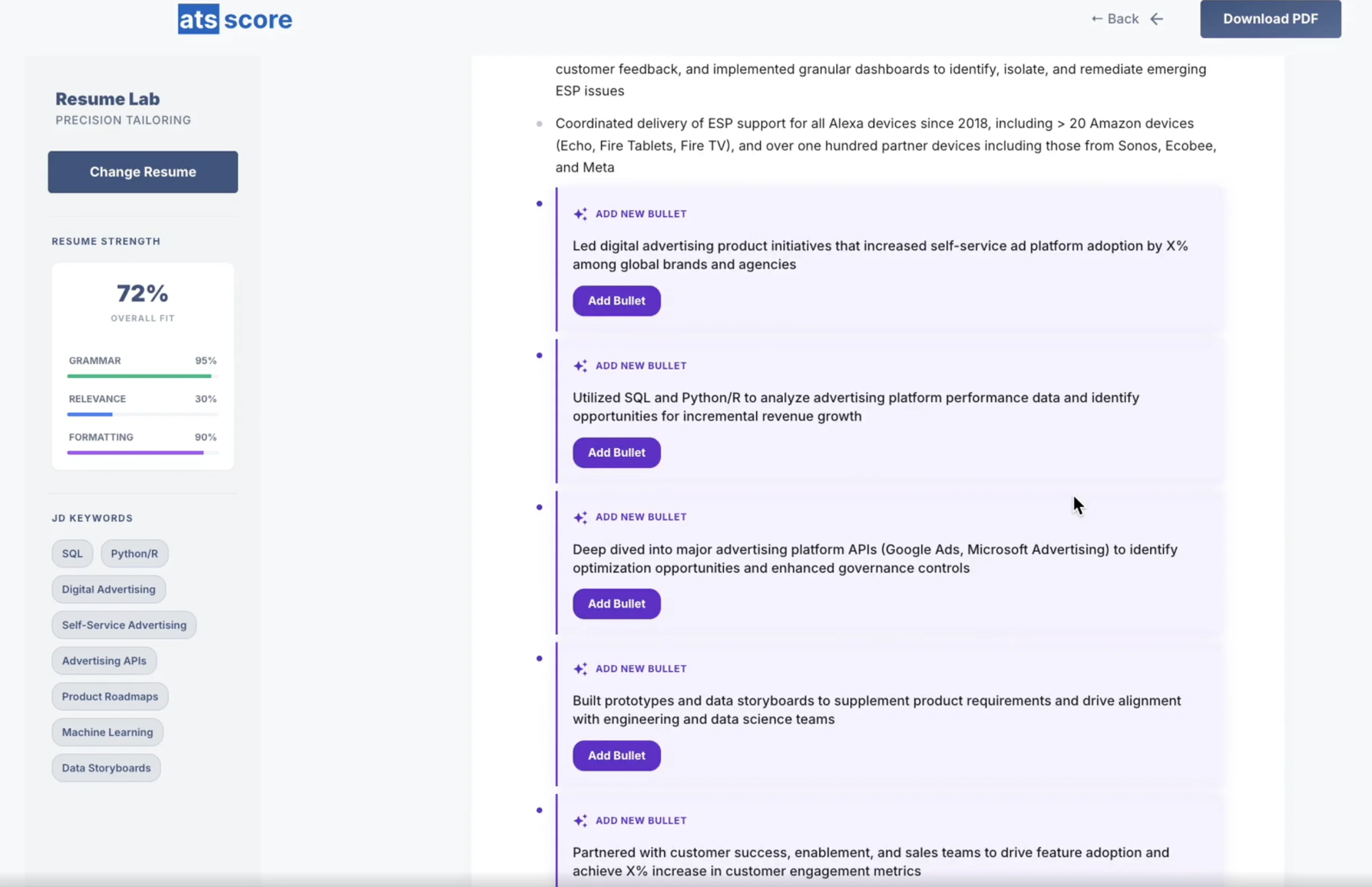Screenshot 1 of ATSScores