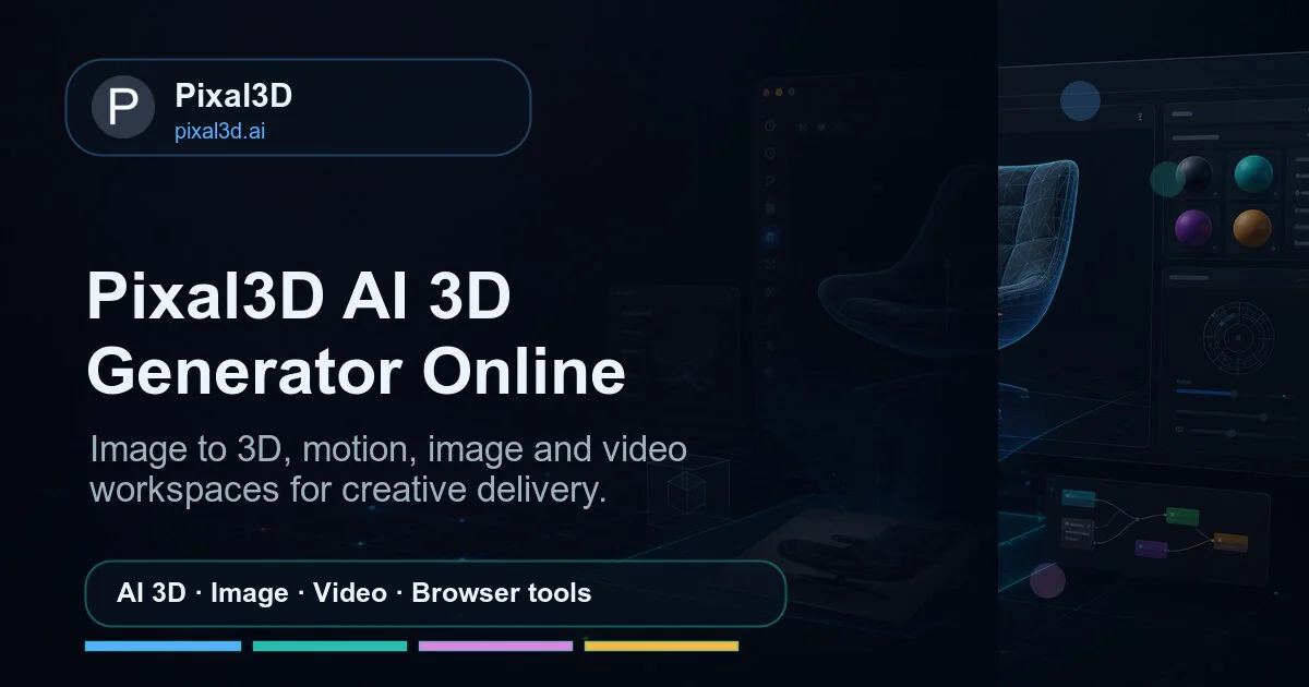 Screenshot of Pixal3D
