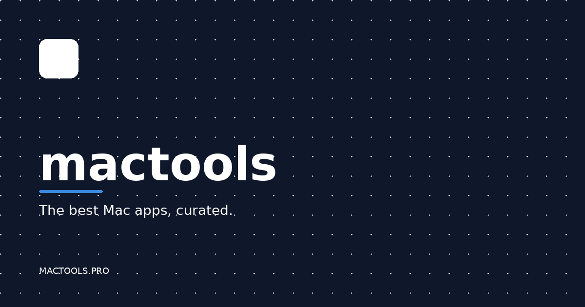 Screenshot of Mactools